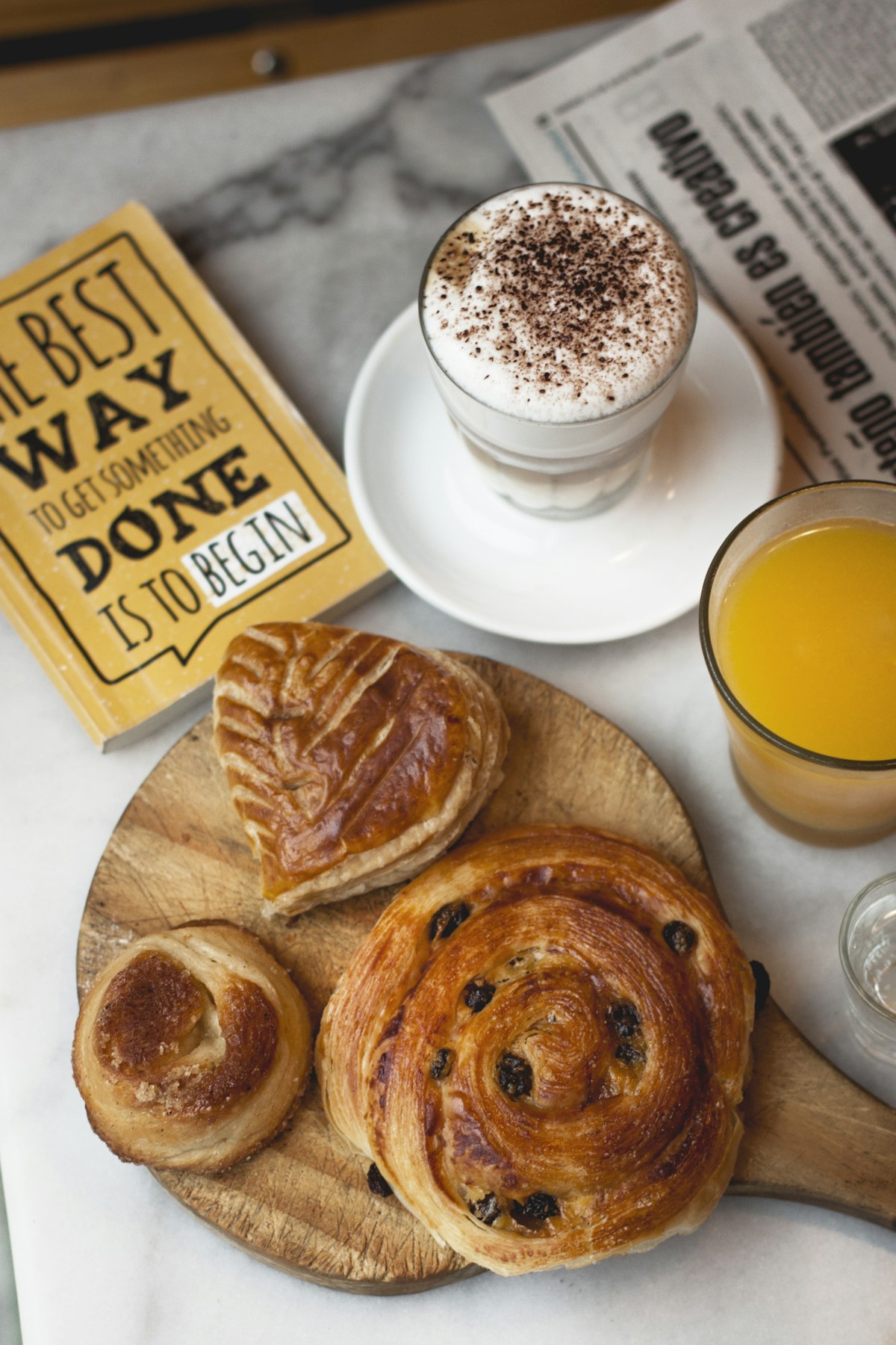 Morgonkaffe i Recoleta